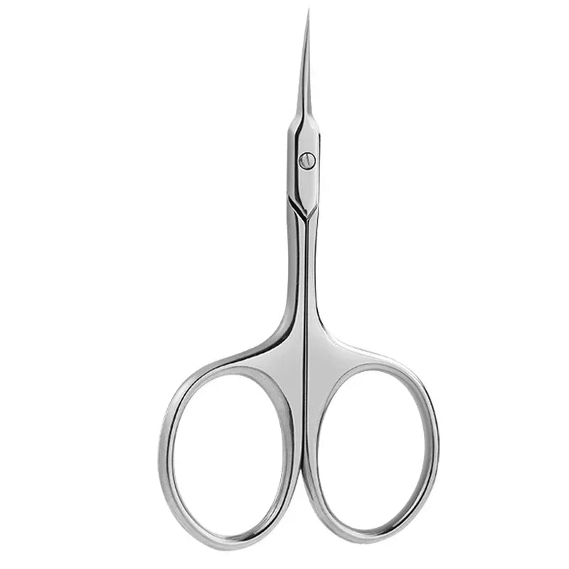 1Pcs Professional Cuticle Scissors Nipper Trimmer Stainless Steel Cuticle Clipper Cutter Manicure Nail Tools