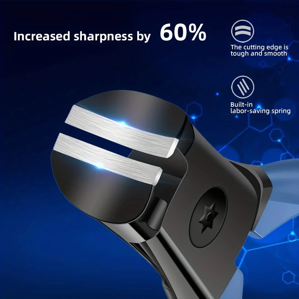 3PCS Nail Clippers Nail Clipper Toenail Clipper Set, Stainless Steel Manicure Set for Thick And Hard Fingernails Toenails