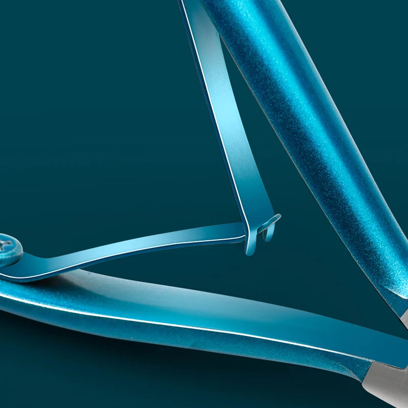 Stainless Steel Toenail Clipper Straight Blade for Ingrown & Thick Nails Sharp Pointed Tip Ingrown Nail Clipper Manicure Tools