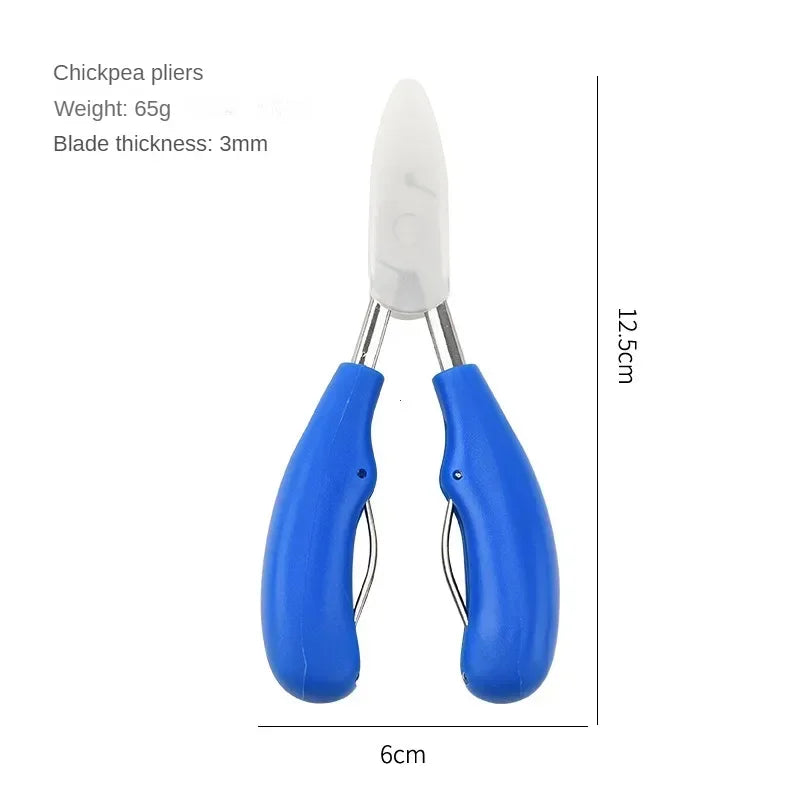 Professional Toe Nail Clippers Cutter ingrown toenail tool Thick Nail Dead Skin Dirt Remover Super Sharp Curved Blade Nail Tools