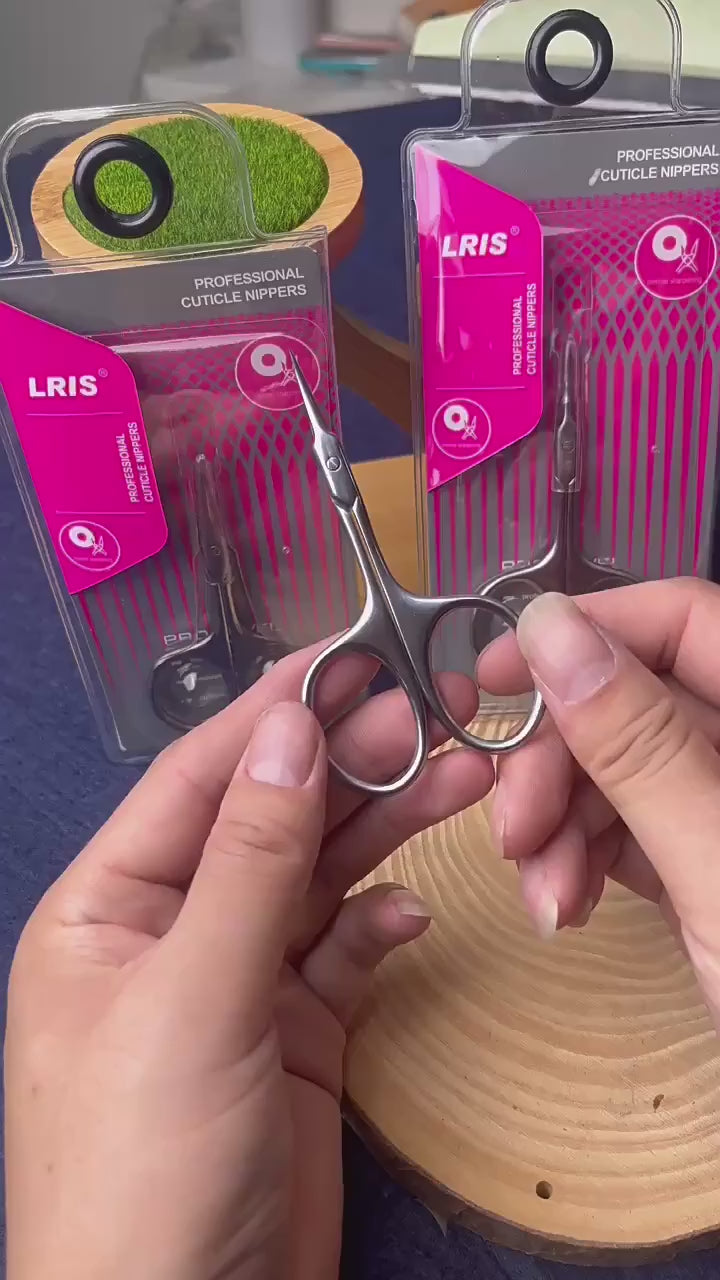 1Pcs Professional Cuticle Scissors Nipper Trimmer Stainless Steel Cuticle Clipper Cutter Manicure Nail Tools